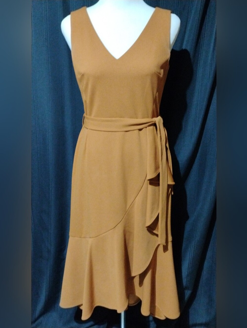 Calvin Klein Dress Size 4 Faux Wrap